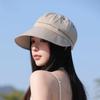 Sun Protection Hat For Women Summer Wide Brim Outdoor Sun Hat With Breathable Polyester For Casual And Travel