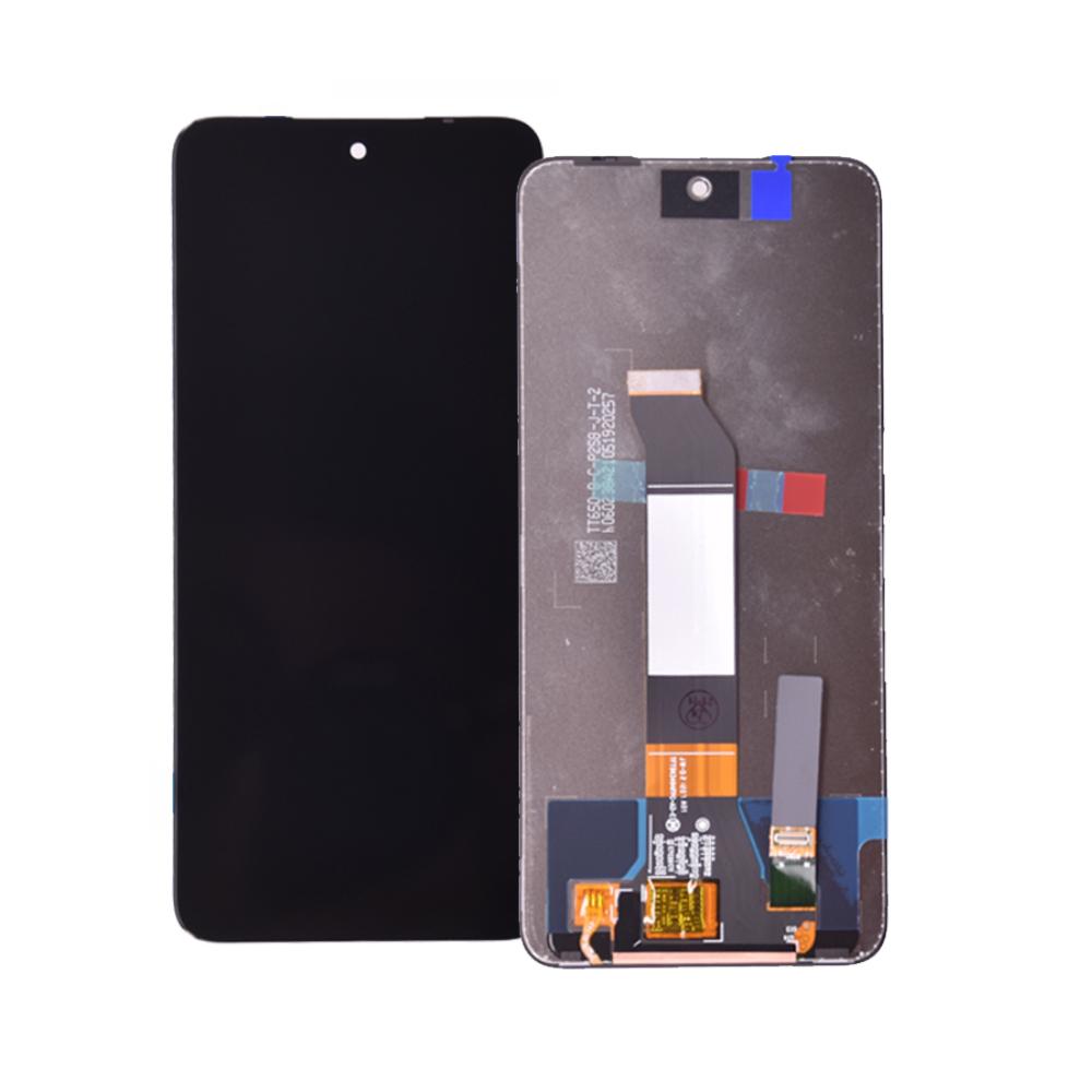 Schermo per Xiaomi Redmi Note 10 5G, vetro touch LCD, compatibile al 100% - nero - Italiano