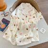 Sommer neue Pyjamas Damen kurzärmelig Shorts dünne Wolkenbaumwolle Cartoon niedlich große Größe Koreanische Version Loungewear