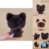 Black Cat Plush For Kids And Adults Super Soft Short Plush Sleep Companion