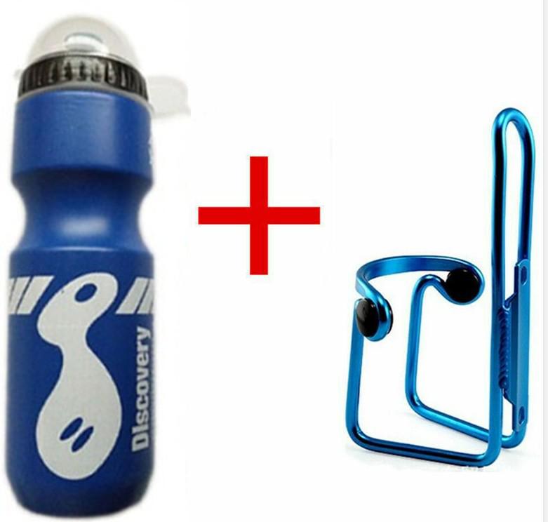 Mountain Bike Water Bottle & Cage Set - Tour de France Cycling Equipment