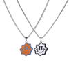 Qianji Love Key Engraved Couple Necklace Set: Creative Fashion Accessory for Partners and Students