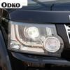 2X Car Headlights Tint Smoked Black Protective Film Transparent TPU Sticker For Land Rover Discovery 4 LR4 2009-2016 Accessories