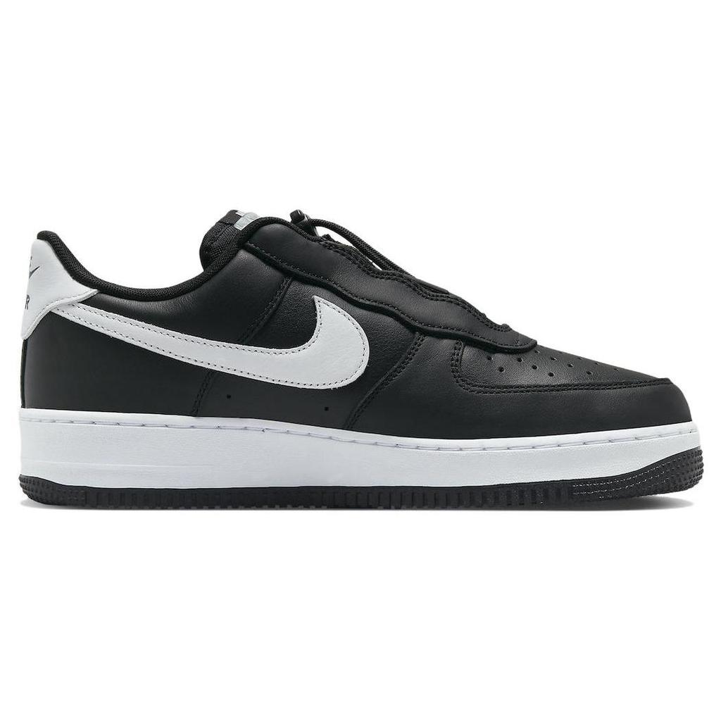 Nike Zapatillas Unisex Air Force 1 07 LV8 Día del Hangul Negro Transparente Azul Desgastado DZ5070-010