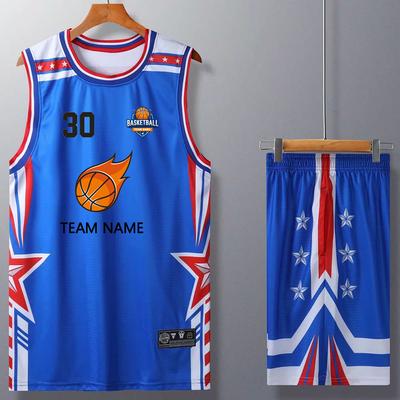 Basketball Jersey Sets for Men Kids Basketball Uniform Women Sport Suit Clothes Quick Dry Sportswear College Basketball Jerseys