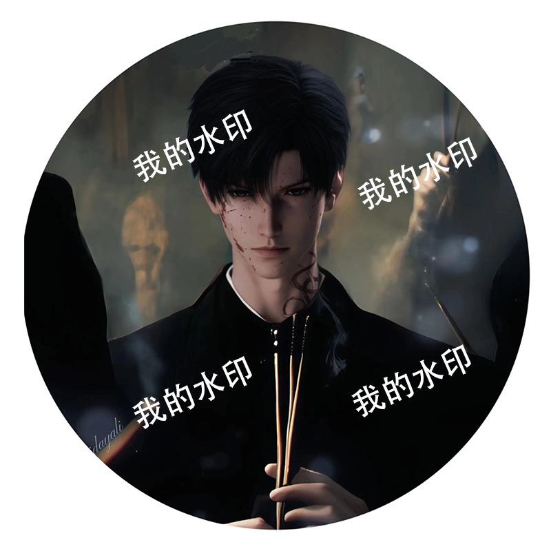 Hot Game Love and Deepspace Sylus Rafayel Zayne Xavier Caleb 58MM Anime Badge Emblem Brooch Clothing Backpack Accessories Gift