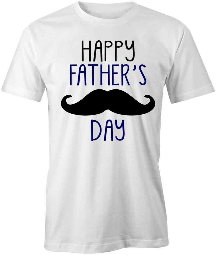HAPPY FATHER'S DAY TShirt Tee Short-Sleeved Cotton DAD CLOTHING S1WSA408