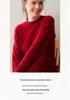 Lekasha Women's Loose Warm Cashmere Pullover Sweater