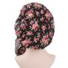 Dámský pastorální elastický bavlněný turbanový klobouk Šátek bandana pirátská čepice pokrývka hlavy