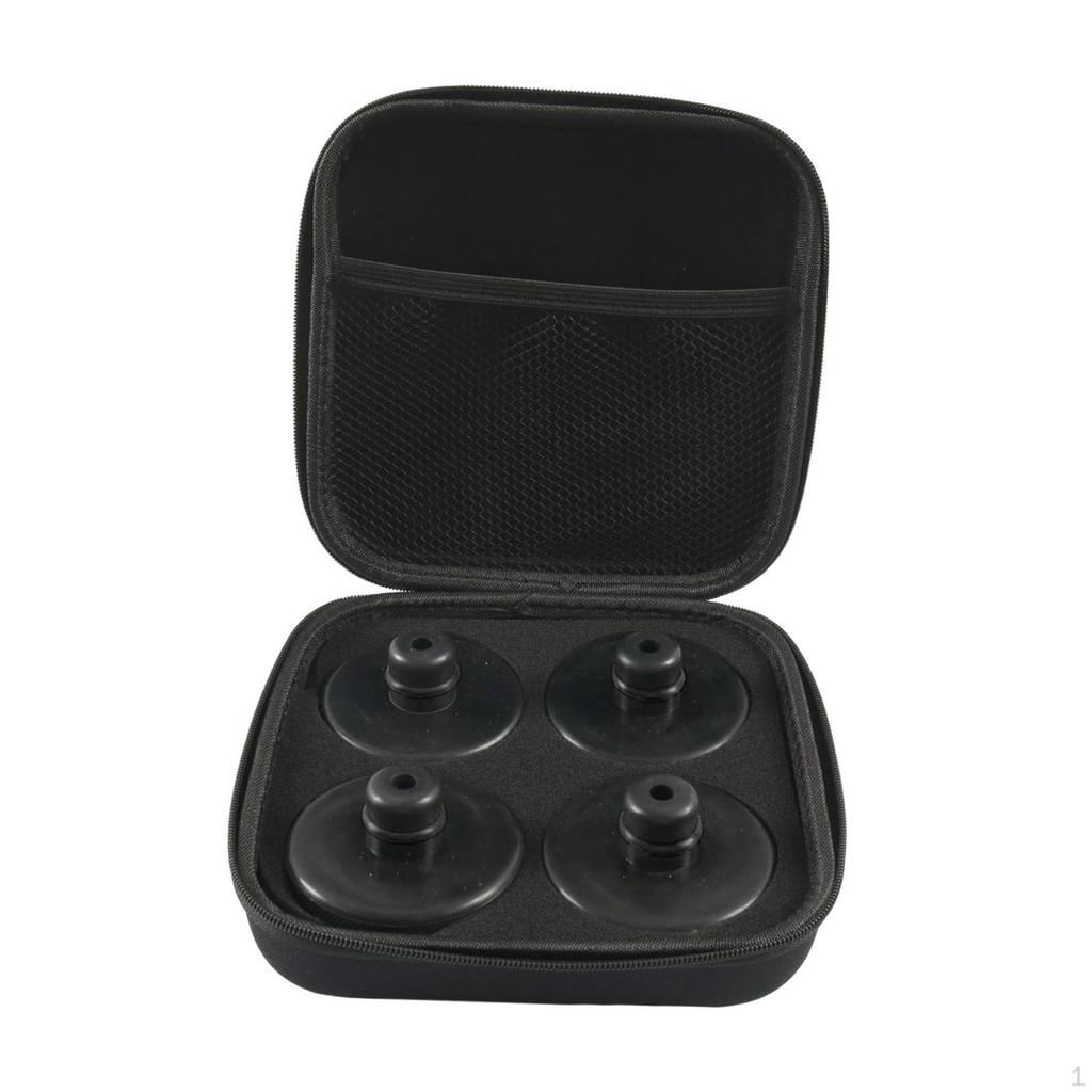 4x Jack Lifting Pads Rubber Protects Chassis Paint Adapter for Model X S 3