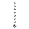 Reflective Disco Ball Decoration Metallic Ball Hanging Ornaments For Christmas Tree Ceiling Display Birthday Wedding Party Decoration