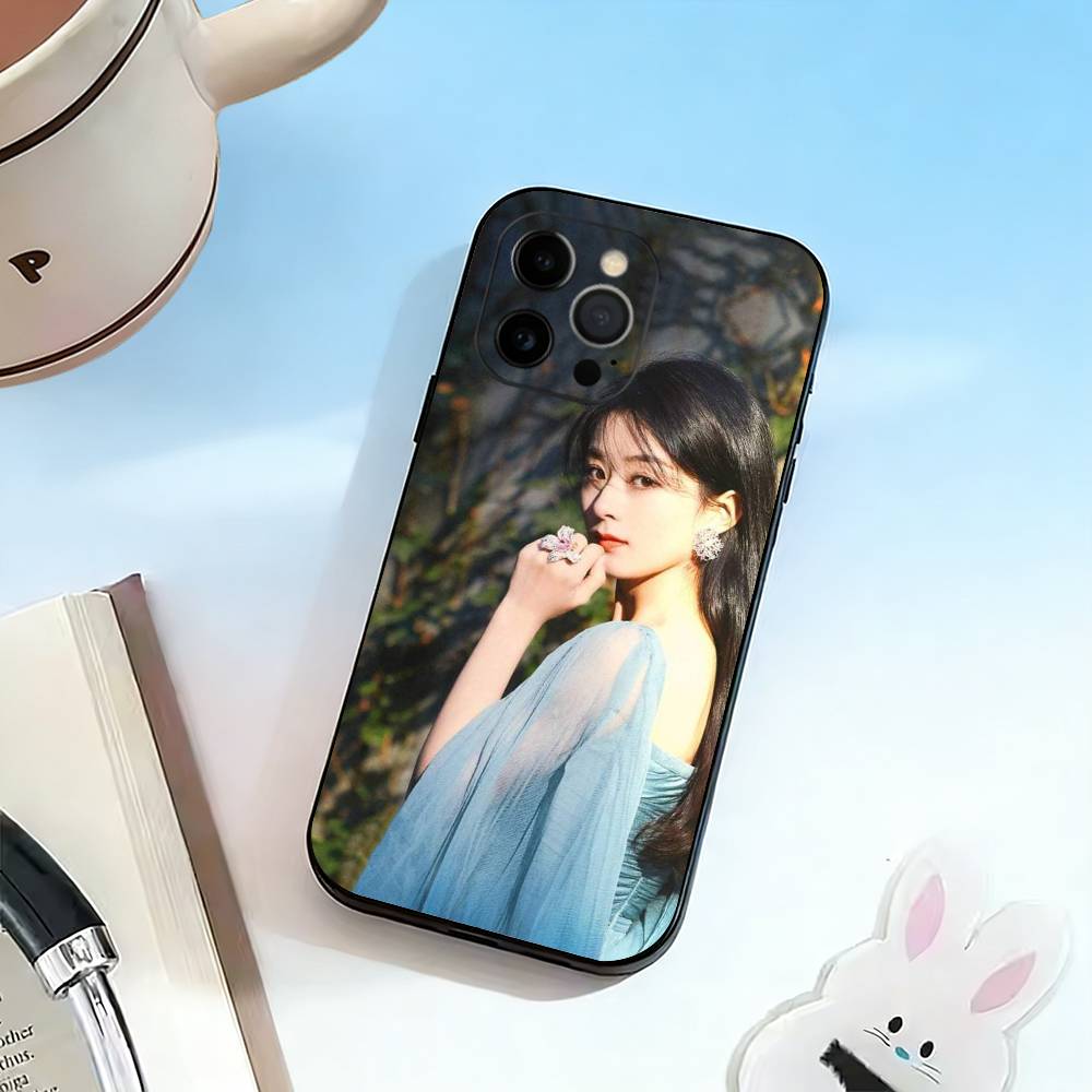 Schauspielerin ZZ-Zanilia Zhao Handyhülle Silikon Weich Für IPhone 17 16 15 14 13 12 11 X XR Plus Pro Max Plus