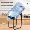 Large Barrel Mineral Water Stand with Pump-Action Inverted Dispenser for Rental Rooms and Offices