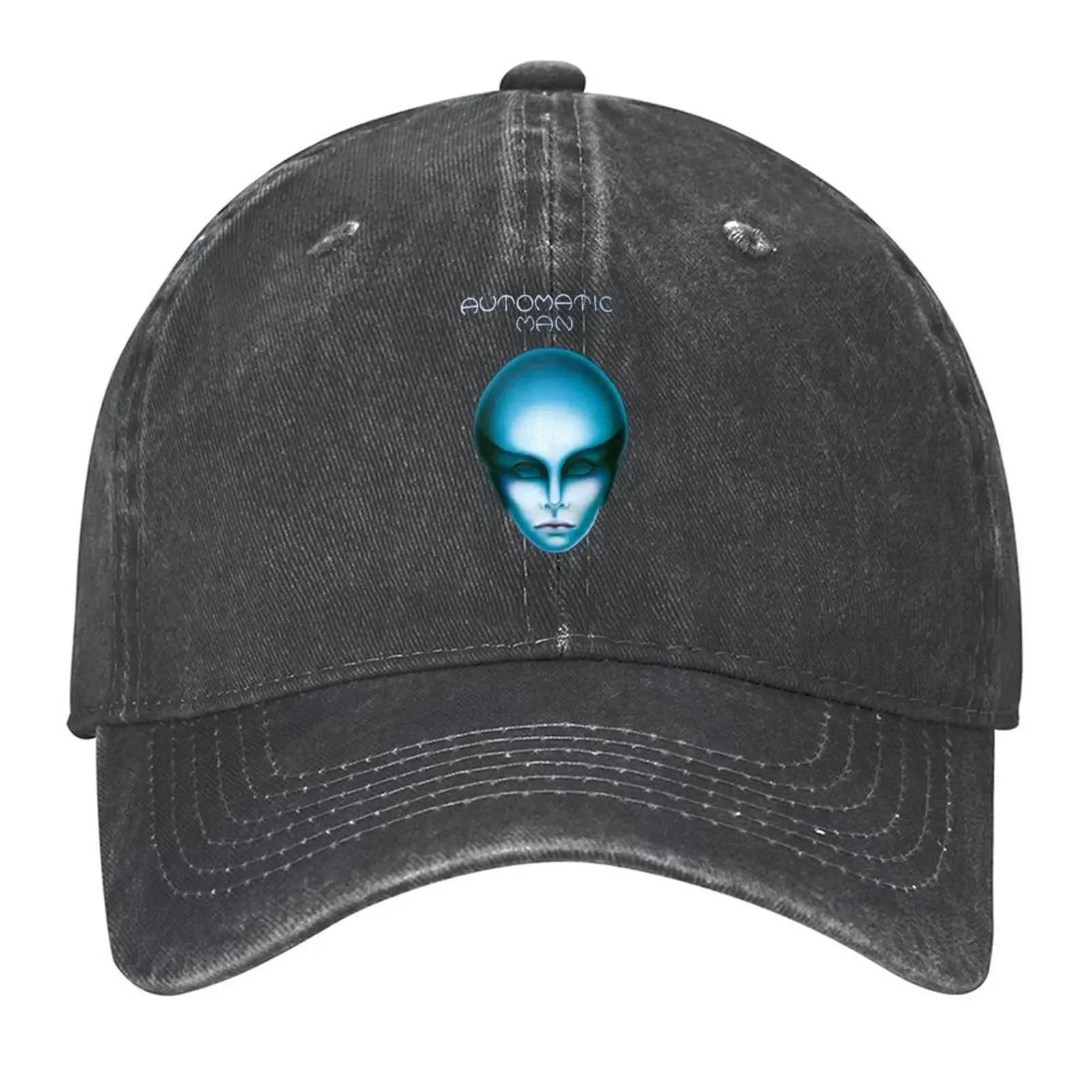 

Automatic Man (no date) Baseball Cap hard hat Funny hats black Sunscreen Golf Women Men s промывают черный
