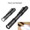 Cycling Camping Outdoor Pocket Flashlight Hiking Water Proof Light Handheld Penlight Small Pocket Clip Light Flashlight