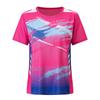 Summer Women's Fashionable Sports Short-Sleeved Oversized Comfortable Breathable Running Printed T-Shirt Casual Top