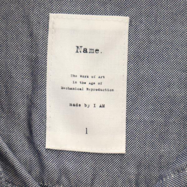 Name. Made In Japan Long Sleeve Switching Shirt 1 Zen System Men's Used