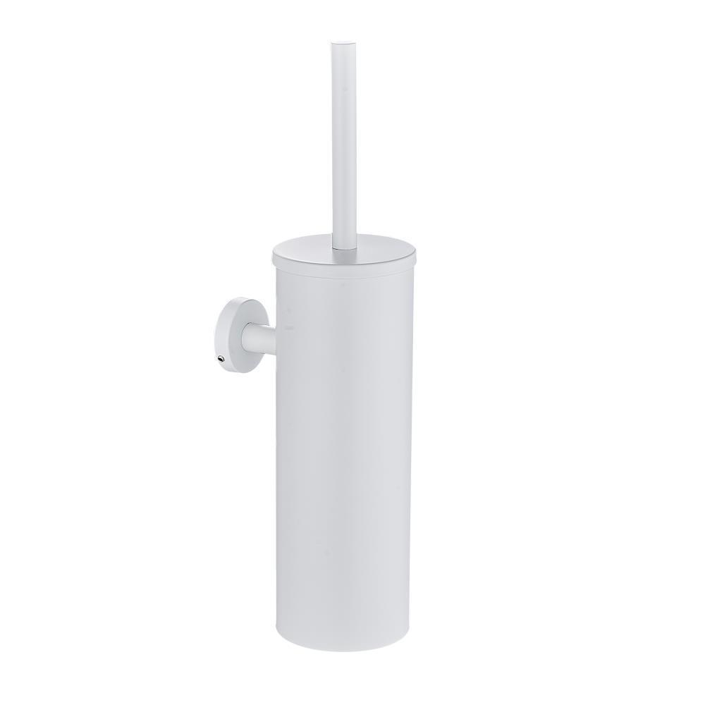 304 Stainless Steel Toilet Brush Holder Wall Mounted Bathroom Cleaning Tool No Dead Angle