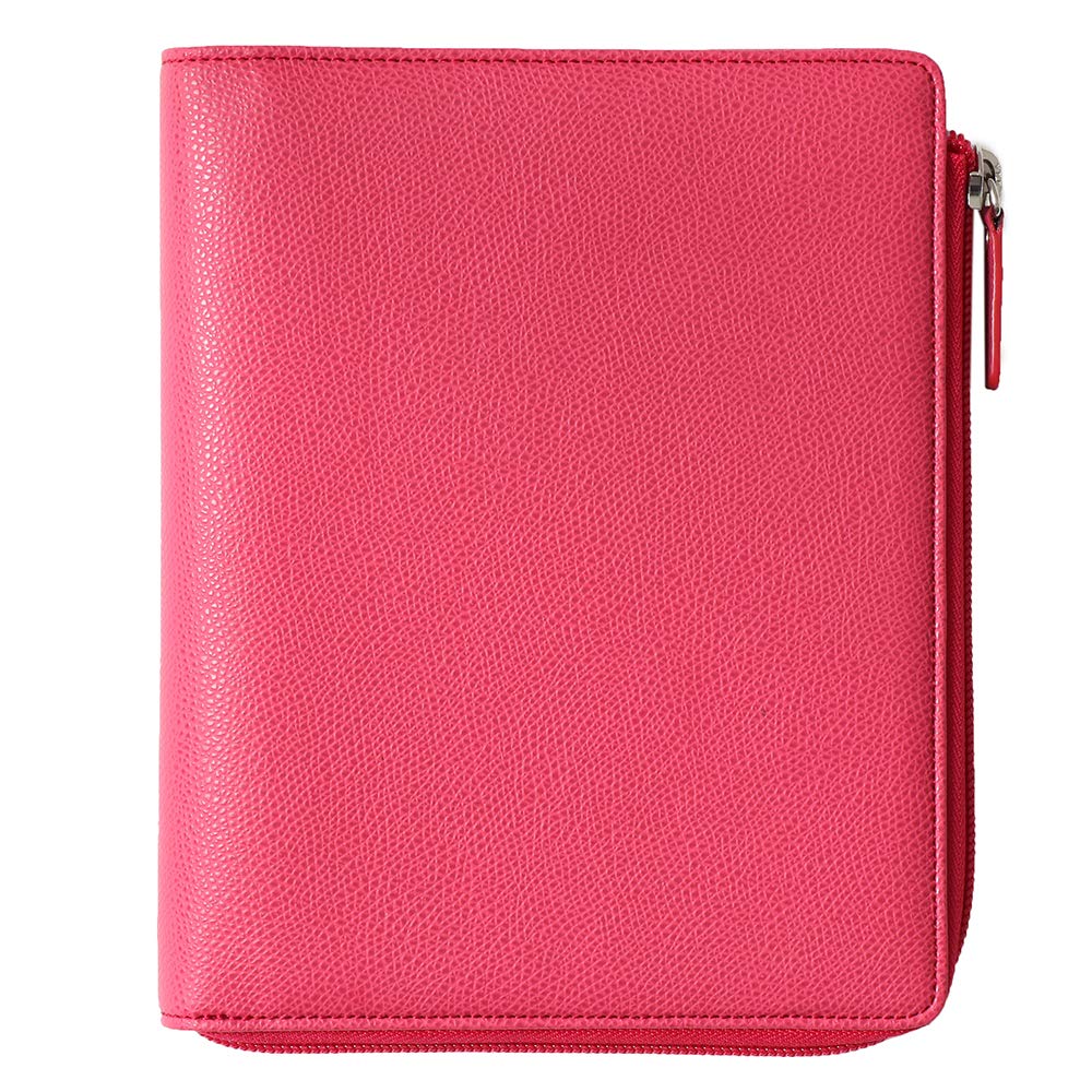 

Обложка для органайзера Quo Vadis, размер Библия, большая молния, Timer 17 Club Framboise, qv93602rofran