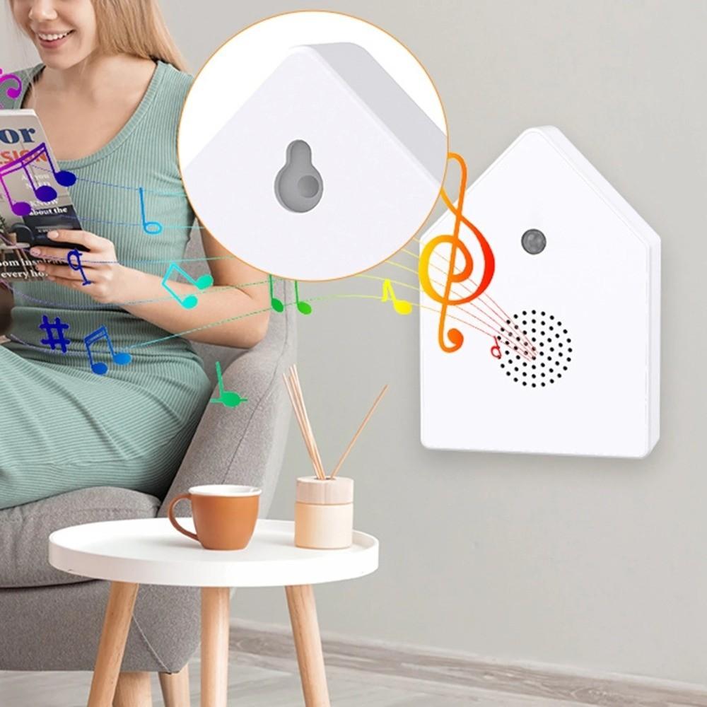 Realistic Bird Chirping Sound Bird Sound Music Box Lightweight Motion Sensor Bird Chirping Sound Box Portable Table/Wall Mount