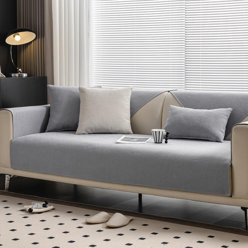 Modern Minimalist Modern Sofa Cushion Chenille Four Seasons Universal High-End Non-Slip Seat Cover Cover