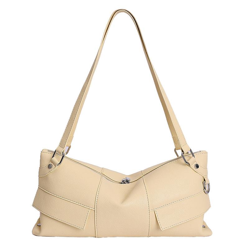 Fashion retro niche handbag women's 2026 spring new texture light luxury shoulder armpit bag