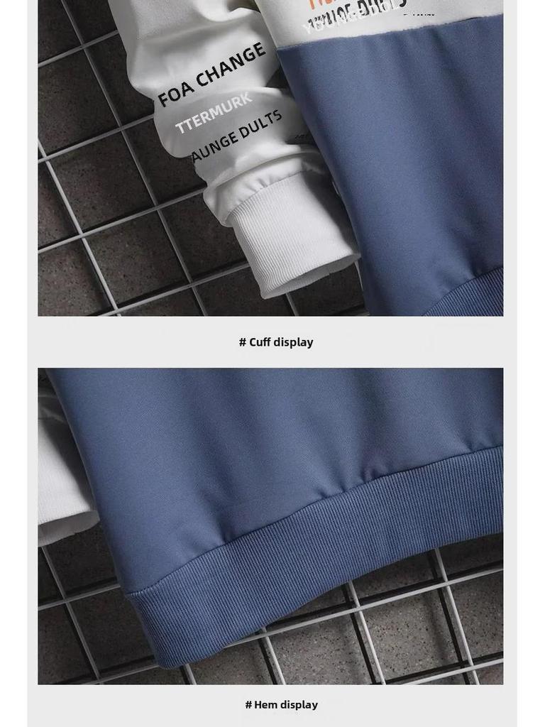 Men's Autumn Korean-Style Casual Sports Suit – Trendy Two-Piece Set for Teens & Students