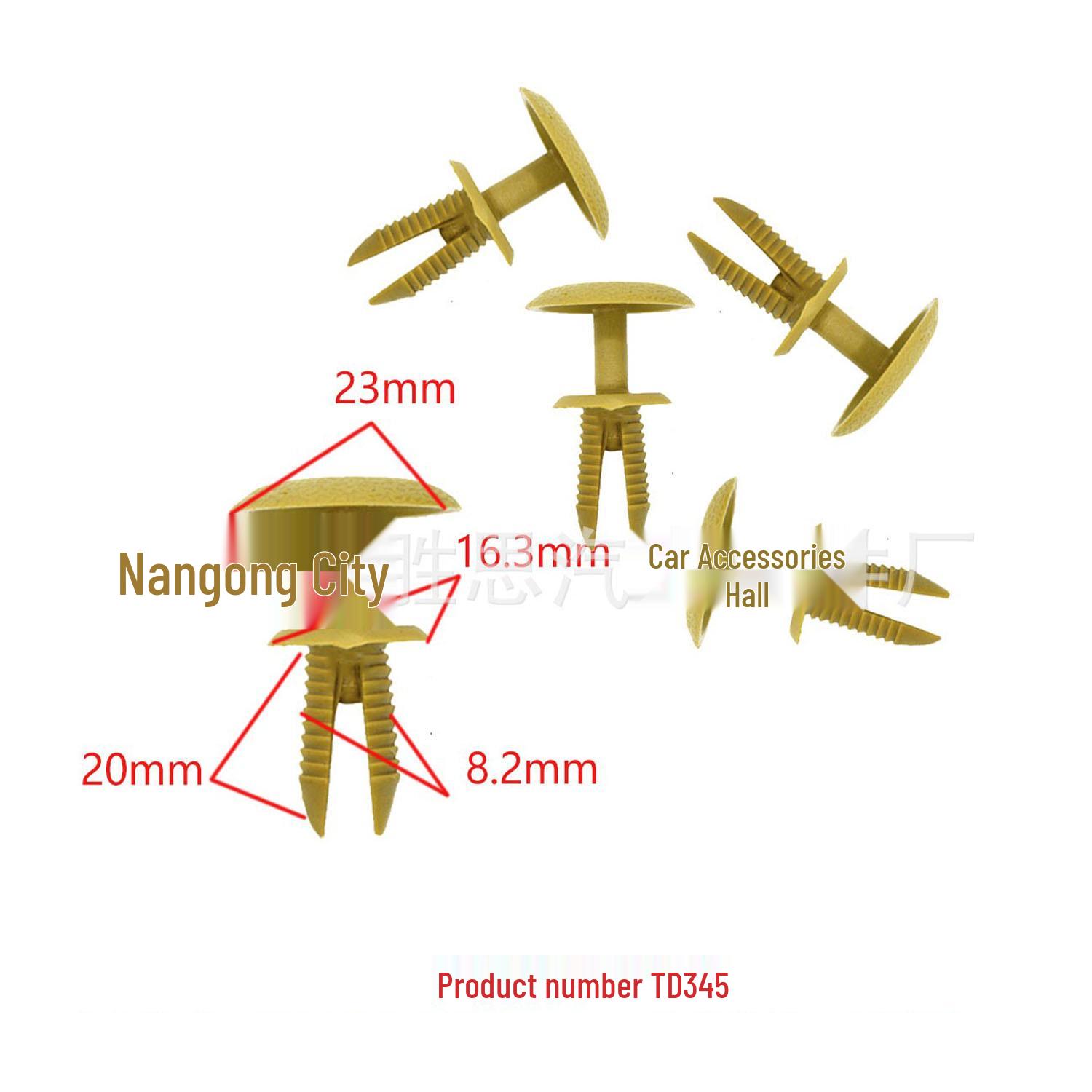 

Electric Car Trim Panel Headliner Clip for Heat Insulation Cotton Installation 10000 Set Package