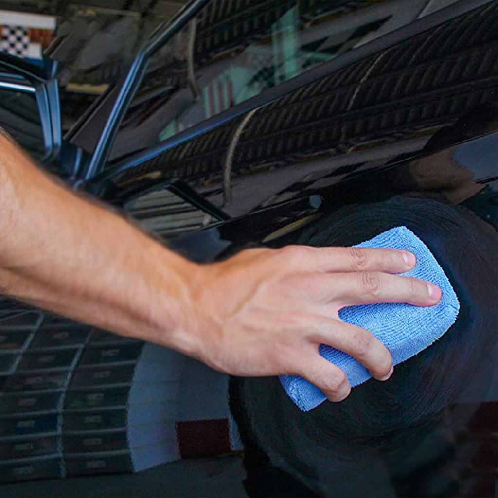 Microfiber Applicator Pads Suitable For Easy Car Waxing And Polishing Gentle Scratchfree Cleaning Sponge Conditioner Use