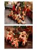 Cartoon Christmas Reindeer Plush Toy - Holiday Decoration & Gift for Girls and Kids.