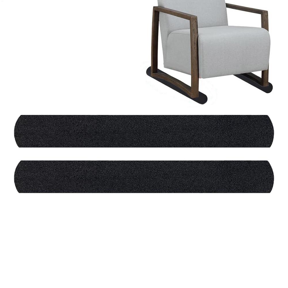 Anti Slip Recliner Rail Pads 2 Pieces Sofa Couch Non Skid Furniture Pads Cuttable Chair Sliding Prevention For Bedroom Living