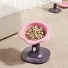 Creative Pet High Footed Bowl Adjustable Height Angle Non-Slip Cat Food Water Bowl Cartoon Cute Pet Water Feeder Container
