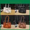 Bolso Tote Tejido de PU Retro para Mujer con Gran Capacidad y Cierre Magnético para Uso Diario