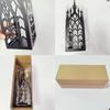 1Pcs Wall Candle Sconce Holder Gothic Cathedral Wall Sconce Black Metal Wall Mount Candle Holder For Living Room