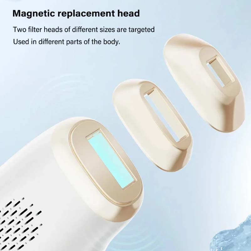 An Efficient and Easy-to-use Hair Removal Device Cleans Hair Follicles and Inhibits the Growth of Smooth and Tender Skin