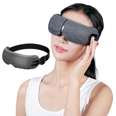 New Smart Rechargeable Eye Massager with Heat Compression Foldable Bluetooth Mini Electric Portable Eyes Vibration Massager