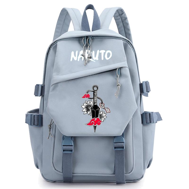 Anime Naruto Backpack Back To Schoolbag for Boy Girl Large Capacity Backpack Bookbag for Kid Gifts Men Women Leisure Travel Bag
