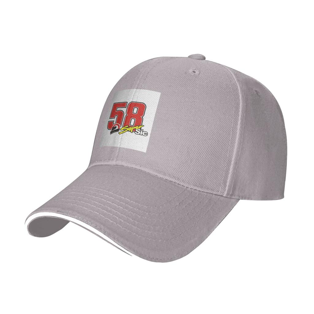 Marco Simoncelli  Super Sic Cap Fashion Casual Baseball Caps Adjustable Hat Hip Hop Summer Unisex Baseball Hats Customizable