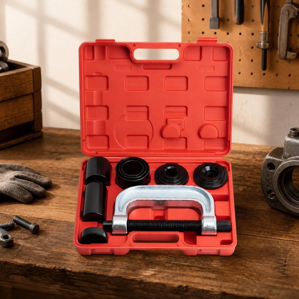 Ball Joint Puller Compact Set with Carrying Case Strong for Garage
