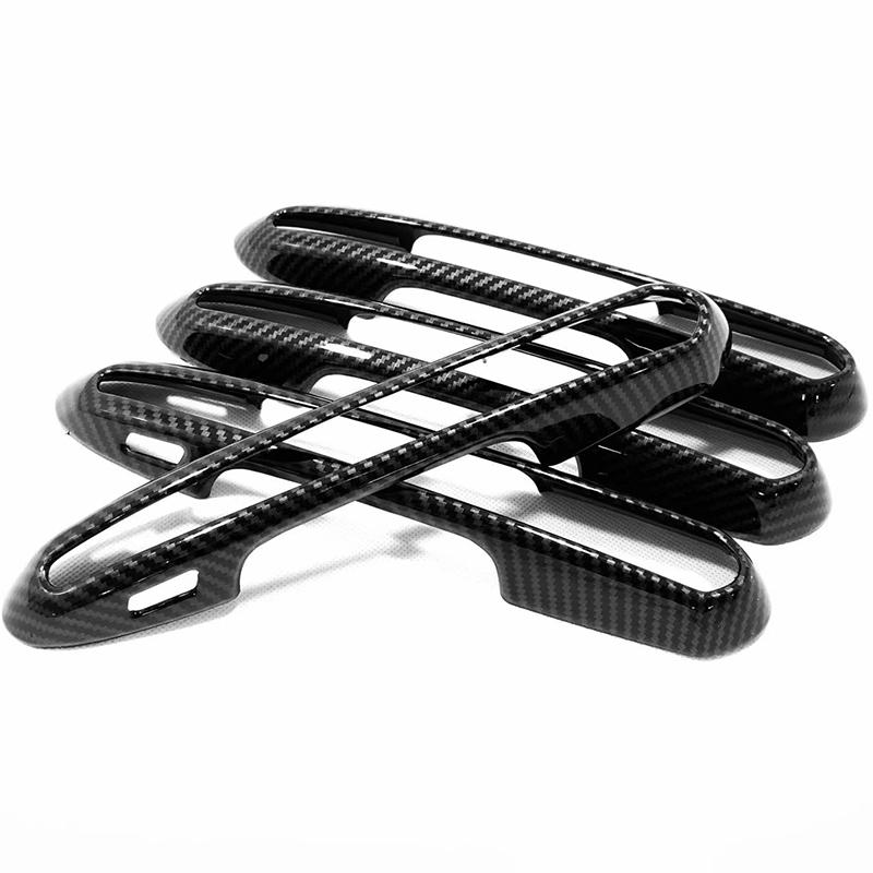 Acoperiri pentru mânerele ușii laterale Autocolante pentru modelare pentru Toyota Highlander Kluger -2022 ABS Car Styling