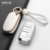 Tpu Car Remote Key Case Cover Shell For Jeep Grand Cherokee Compass Dodge Charger Chrysler Key Protection Accessories Keychain