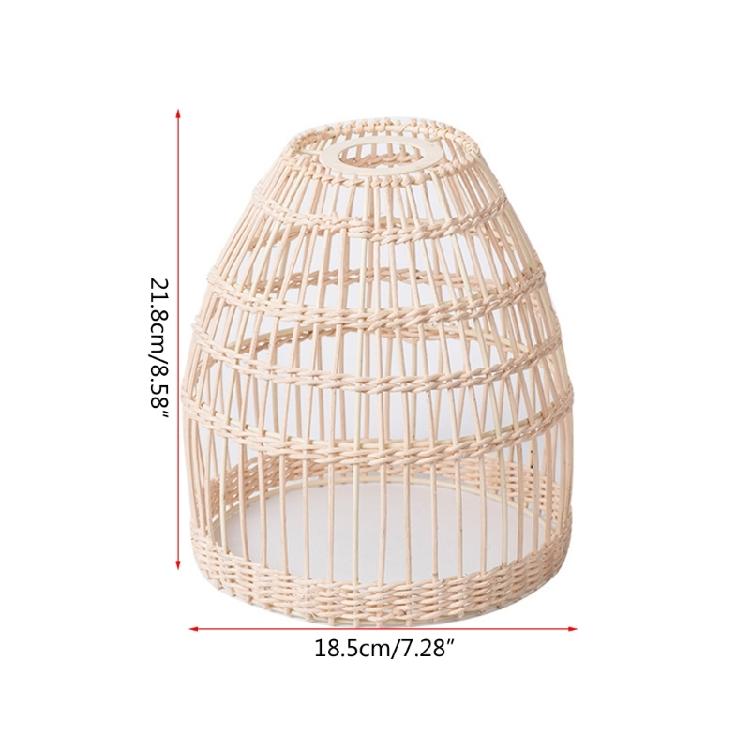 Rattans-Woven Small Lampshade for Pendant Lights Home Decorations Accessory