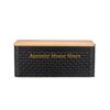 F26C Bread Storage Box Metal Bread Cases Bread Loaf Storage Container