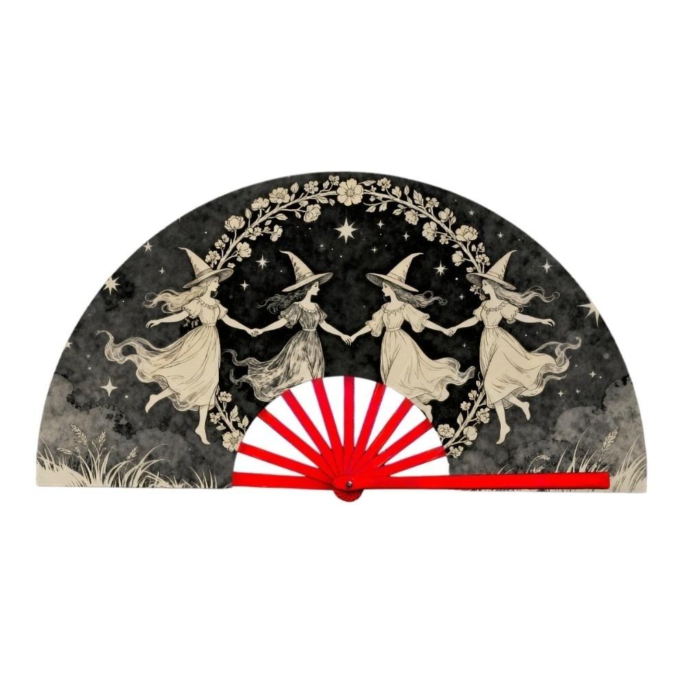 Handheld Kung Fu Fan 33cm 13in Folding Hand Fan Chinese Style Large Hand Fan Decoration