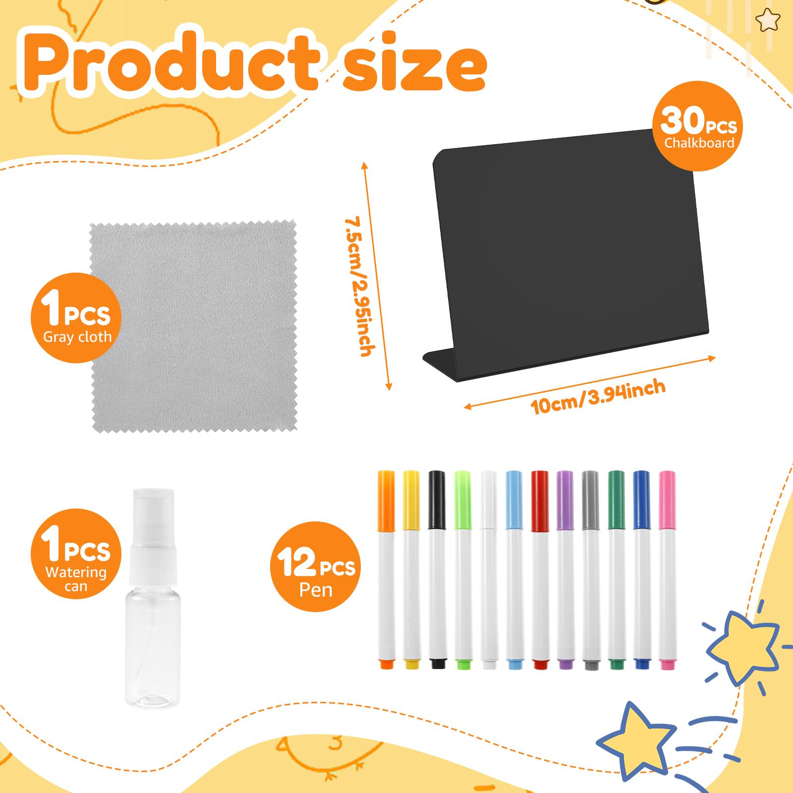 

30 шт. Карточки для рассадки ПВХ Стираемые Карточки с номерами мест Многоразовая Доска для отображения Этикетка для отображения еды на шведском столе для Свадебного Дня рождения Декора 30Pcs