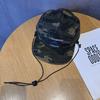 JYL TS DIY Camo Five-panel Hat Unisex Japanese Outdoor  Flat Brim Hat Cotton