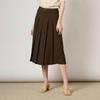BCBG Solid Pleated Skirt B4m4s220