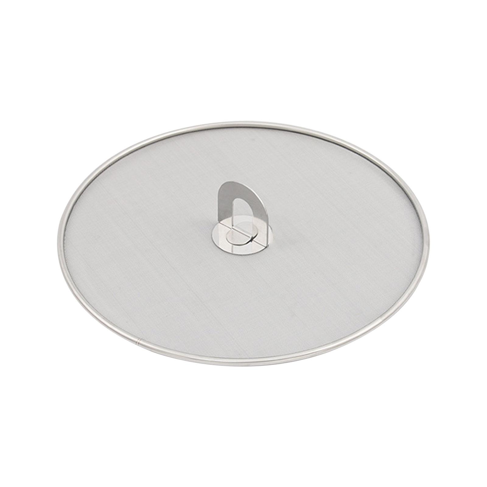 

Металлическая крышка для сковороды, экран от брызг, кухонный инструмент, экран от брызг, защита от проливания, кухонная маслостойкая крышка, защита от брызг B