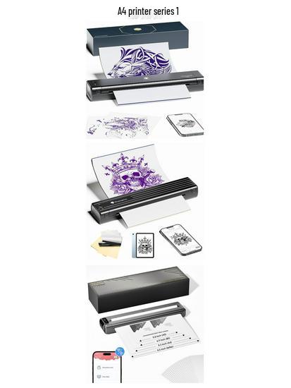 Phomemo M08F Portable A4 Thermal Printer for Home & Tattoos