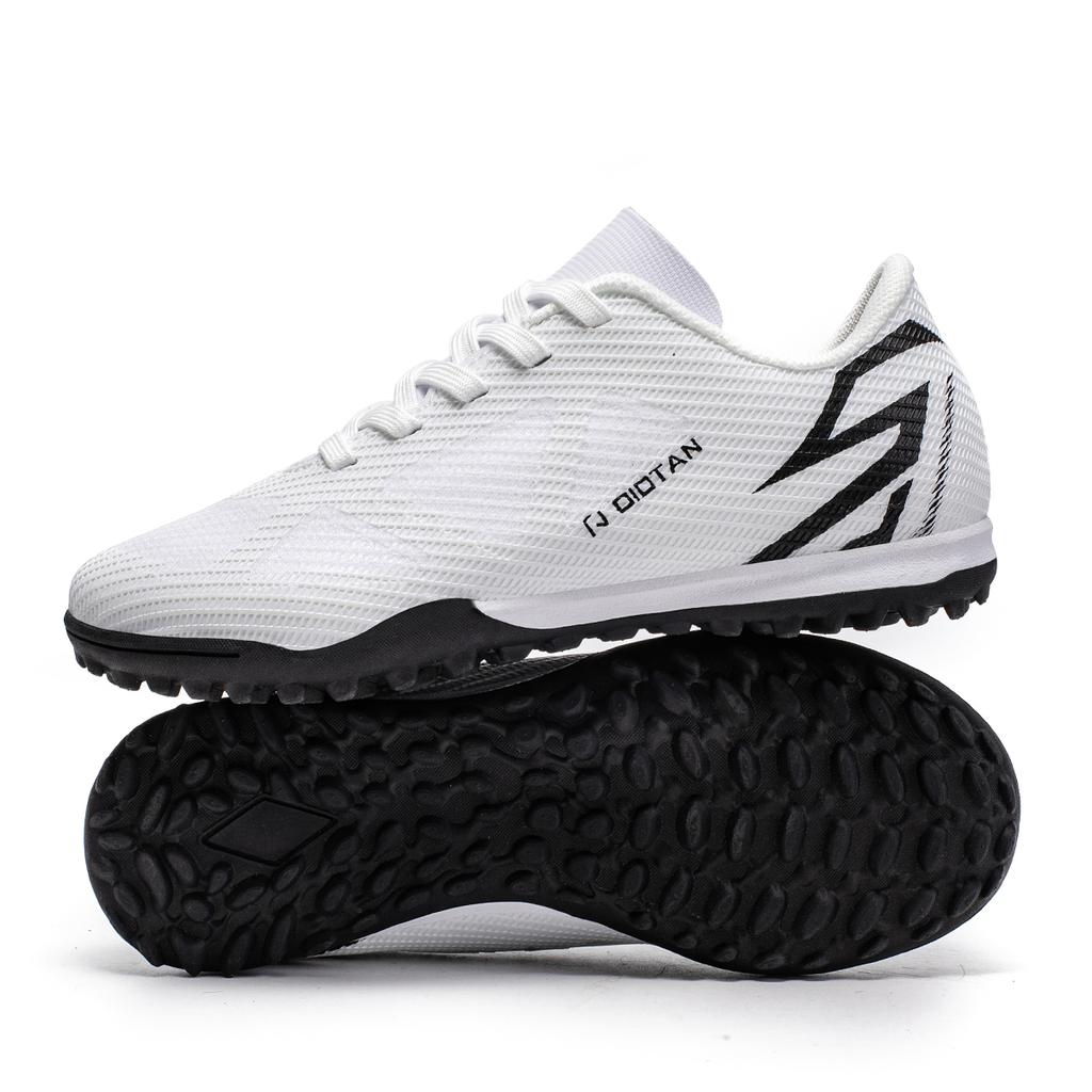 Scarpe da Calcio da Uomo in Tessuto PU, Chiodi in Gomma TF per Turf, Antiscivolo e Durevoli, Adatte per l'Allenamento di Calcio